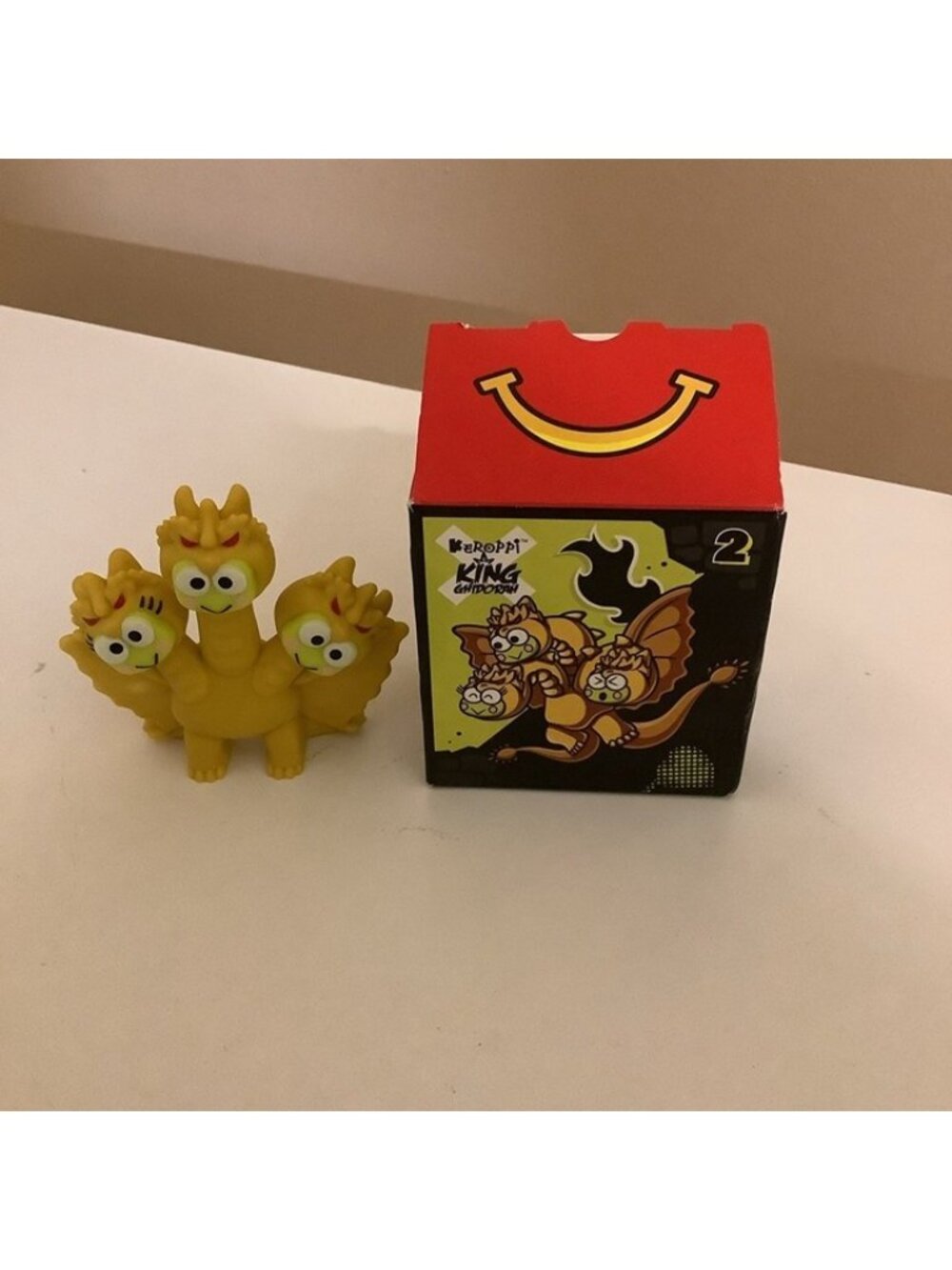 Keroppi McDonald's 2026 #2 3-Headed Dragon Figure with Box